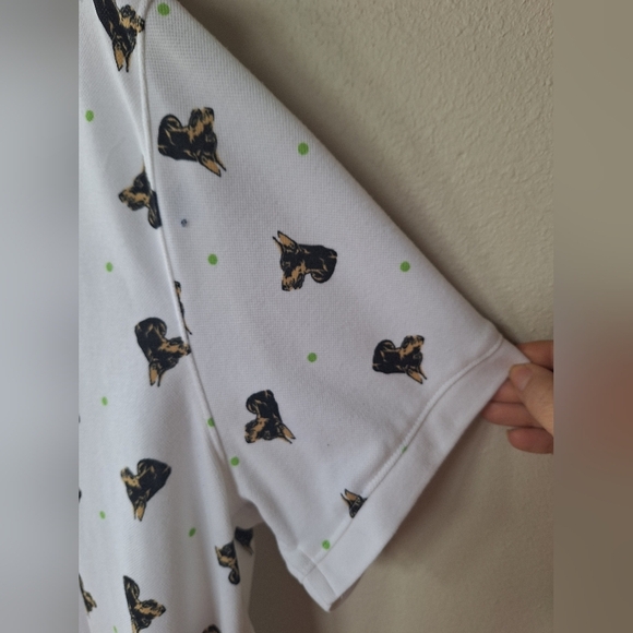 Nike Mens Slim Fit Polo All Over Doberman Print Moisture Wicking Size XXL - Picture 4 of 9